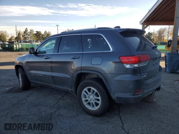 ✅ 2019 Jeep Grand Cherokee Laredo E • VIN: 1C4RJFAG1KC835237 • Lot: 92459155. Listed on Copart with 91,170 mi. Free auction sales archive from the USA and detailed vehicle history report at DreamBid. Image 2.