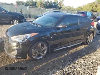 ✅ 2013 Hyundai Veloster Turbo • VIN: KMHTC6AE9DU139880 • Lot: 67265384. Listed on Copart with 148,383 mi. Free auction sales archive from the USA and detailed vehicle history report at DreamBid. Image 1.