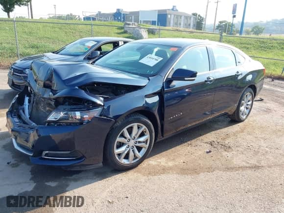 2018 Chevrolet Impala LT with VIN 2G1105S36J9151093, listed as a IAAI auction lot 43010708 with 115,243 mi miles and . Bid and sale history available at DreamBid. Image 2.