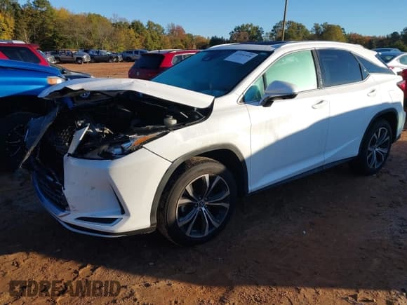 ✅ 2020 Lexus RX 350 • VIN: 2T2HZMDA7LC256144 • Lot: 43556504. Listed on IAAI with 4,735 mi. Free auction sales archive from the USA and detailed vehicle history report at DreamBid. Image 17.
