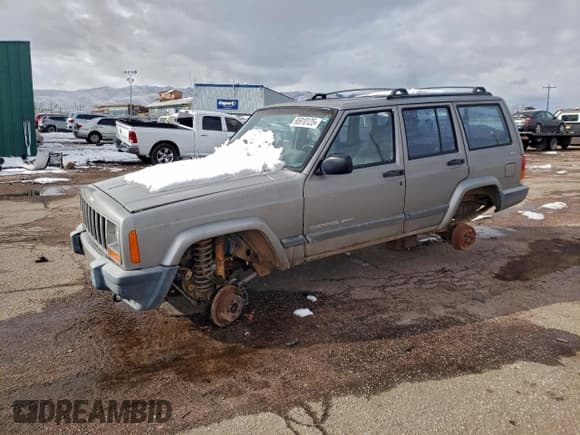 ✅ 2001 Jeep Cherokee Sport • VIN: 1J4FF48S21L574678 • Lot: 95910125. Listed on Copart with Not provided. Free auction sales archive from the USA and detailed vehicle history report at DreamBid. Image 1.
