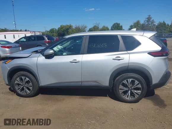 ✅ 2023 Nissan Rogue SV • VIN: 5N1BT3BAXPC836832 • Lot: 43168668. Listed on IAAI with 55,850 mi. Free auction sales archive from the USA and detailed vehicle history report at DreamBid. Image 14.