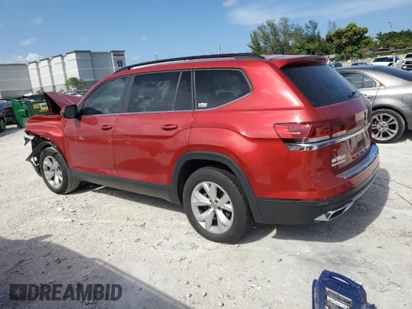 ✅ 2023 Volkswagen Atlas SE • VIN: 1V2WP2CA0PC529123 • Lot: 67887455. Listed on Copart with Not provided. Free auction sales archive from the USA and detailed vehicle history report at DreamBid. Image 2.