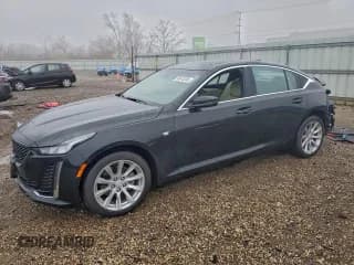 ✅ 2024 Cadillac CT5 Luxury • VIN: 1G6DX5RK0R0128107 • Lot: 93415365. Wystawiony na Copart z przebiegiem 3 755 mil. Bezpłatny archiwum sprzedaży aukcyjnych z USA i szczegółowy raport historii pojazdu na DreamBid. Zdjęcie 1.
