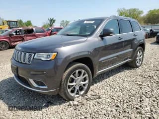 ✅ 2021 Jeep Grand Cherokee Summit • VIN: 1C4RJFJT5MC727414 • Lot: 56350655. Wystawiony na Copart z przebiegiem 66 606 mil. Bezpłatny archiwum sprzedaży aukcyjnych z USA i szczegółowy raport historii pojazdu na DreamBid. Zdjęcie 1.