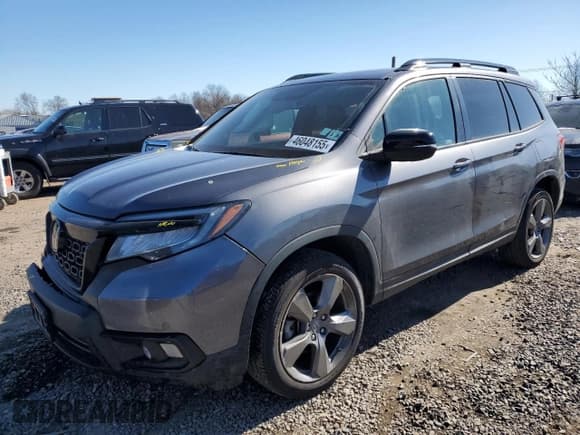 ✅ 2021 Honda Passport Touring • VIN: 5FNYF8H97MB018330 • Lot: 46048155. Listed on Copart with 80,051 mi. Free auction sales archive from the USA and detailed vehicle history report at DreamBid. Image 1.