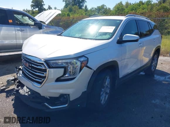✅ 2024 GMC Terrain SLT • VIN: 3GKALPEG7RL285925 • Lot: 43508633. Listed on IAAI with 26,703 mi. Free auction sales archive from the USA and detailed vehicle history report at DreamBid. Image 2.