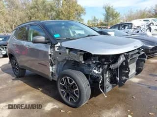 ✅ 2020 Jeep Compass Trailhawk • VIN: 3C4NJDDB5LT171419 • Лот: 43604127. Опубликован ранее на IAAI с пробегом 73 150 миль. Бесплатный доступ к архиву аукционных продаж из США и подробный отчёт об истории автомобиля на DreamBid. Изображение 1.