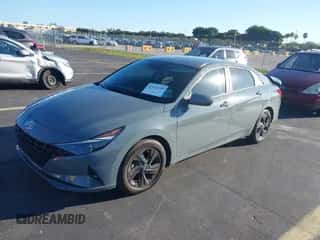 2023 Hyundai Elantra SEL with VIN KMHLM4AGXPU396988, listed as a IAAI auction lot 43447208 with 22,473 mi miles and . Bid and sale history available at DreamBid. Image 2.
