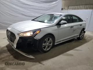 ✅ 2018 Hyundai Sonata Sport Plus • VIN: 5NPE34AF7JH727907 • Lot: 62698395. Listed on Copart with 77,495 mi. Free auction sales archive from the USA and detailed vehicle history report at DreamBid. Image 1.