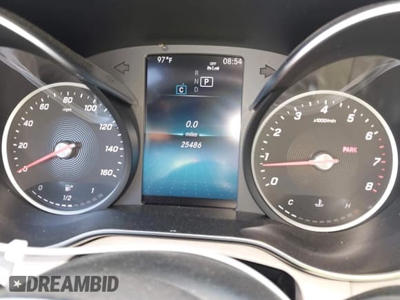 ✅ 2020 Mercedes-Benz C 300 • VIN: WDDWF8DB9LR558941 • Lot: 42706308. Listed on IAAI with 25,486 mi. Free auction sales archive from the USA and detailed vehicle history report at DreamBid. Image 7.