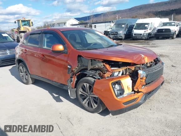 ✅ 2023 Mitsubishi Outlander ES • VIN: JA4ARUAU9PU014544 • Лот: 43697783. Опубликован ранее на IAAI с пробегом 14 689 миль. Бесплатный доступ к архиву аукционных продаж из США и подробный отчёт об истории автомобиля на DreamBid. Изображение 1.