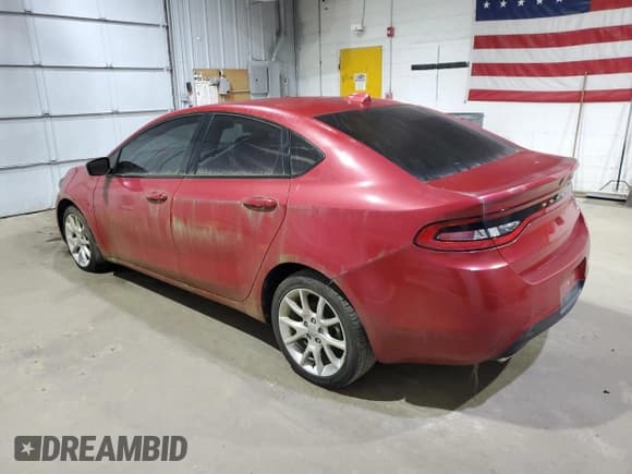 ✅ 2013 Dodge Dart SXT • VIN: 1C3CDFBH9DD699056 • Lot: 95263365. Listed on Copart with 55,058 mi. Free auction sales archive from the USA and detailed vehicle history report at DreamBid. Image 2.
