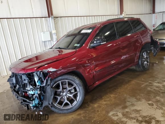 ✅ 2020 Jeep Grand Cherokee Limited X • VIN: 1C4RJEBG1LC373563 • Lot: 61203475. Listed on Copart with 43,550 mi. Free auction sales archive from the USA and detailed vehicle history report at DreamBid. Image 1.