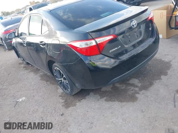 ✅ 2014 Toyota Corolla S Plus • VIN: 5YFBURHE1EP144171 • Lot: 43688061. Listed on IAAI with 192,031 mi. Free auction sales archive from the USA and detailed vehicle history report at DreamBid. Image 3.
