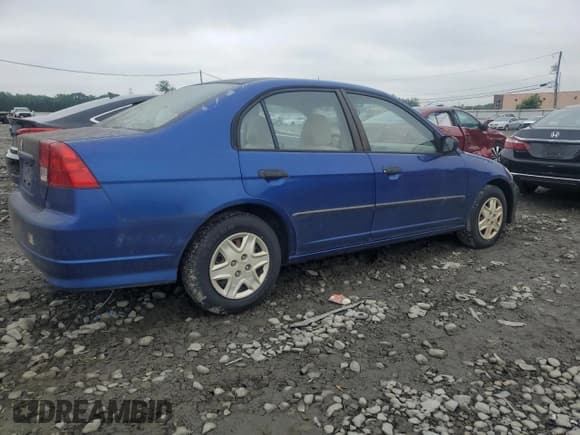 ✅ 2004 Honda Civic VP • VIN: 1HGES16334L015458 • Lot: 60672115. Listed on Copart with 157,970 mi. Free auction sales archive from the USA and detailed vehicle history report at DreamBid. Image 3.