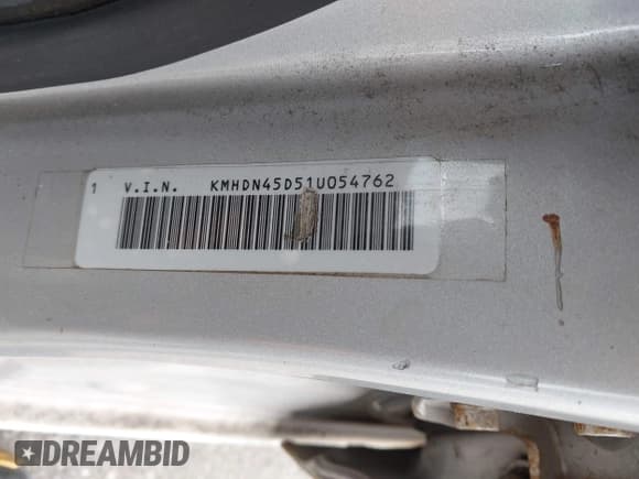 ✅ 2001 Hyundai Elantra GLS • VIN: KMHDN45D51U054762 • Lot: 43640400. Listed on IAAI with 213,721 mi. Free auction sales archive from the USA and detailed vehicle history report at DreamBid. Image 9.