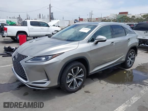 ✅ 2022 Lexus RX 450h • VIN: 2T2HGMDA1NC094391 • Lot: 42540195. Listed on IAAI with 33,328 mi. Free auction sales archive from the USA and detailed vehicle history report at DreamBid. Image 2.