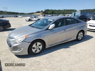 ✅ 2011 Hyundai Sonata Hybrid • VIN: KMHEC4A45BA012269 • Лот: 64906815. Опубликован ранее на Copart с пробегом 186 312 миль. Бесплатный доступ к архиву аукционных продаж из США и подробный отчёт об истории автомобиля на DreamBid. Изображение 1.
