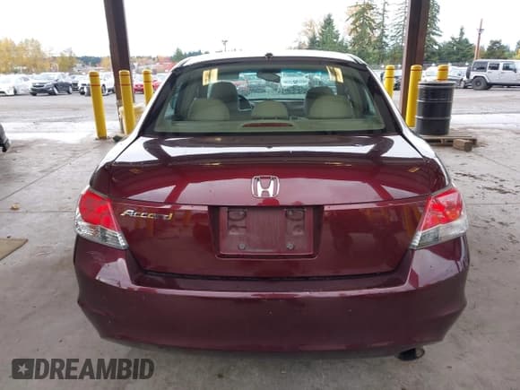 ✅ 2008 Honda Accord EX-L • VIN: 1HGCP26888A119133 • Lot: 43623718. Listed on IAAI with 203,067 mi. Free auction sales archive from the USA and detailed vehicle history report at DreamBid. Image 17.