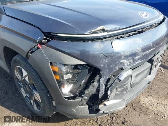 2024 Hyundai Kona SEL with VIN KM8HB3ABXRU184590, listed as a IAAI auction lot 41701589 with 10,063 mi miles and . Bid and sale history available at DreamBid. Image 6.