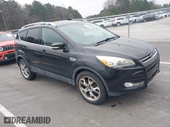 ✅ 2013 Ford Escape Titanium • VIN: 1FMCU9J95DUD66288 • Lot: 43886070. Listed on IAAI with 201,362 mi. Free auction sales archive from the USA and detailed vehicle history report at DreamBid. Image 1.