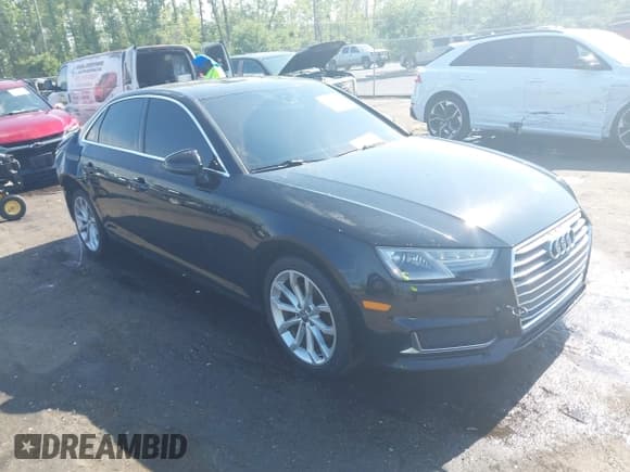 ✅ 2019 Audi A4 Premium • VIN: WAUGMAF46KN004947 • Лот: 42319213. Опубликован ранее на IAAI с пробегом 162 521 миль. Бесплатный доступ к архиву аукционных продаж из США и подробный отчёт об истории автомобиля на DreamBid. Изображение 1.