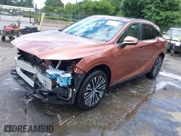 ✅ 2024 Lexus RX 350h • VIN: 2T2BBMCA1RC054680 • Lot: 42157910. Listed on IAAI with 5,392 mi. Free auction sales archive from the USA and detailed vehicle history report at DreamBid. Image 21.