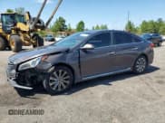 ✅ 2016 Hyundai Sonata Sport • VIN: 5NPE34AF0GH344559 • Лот: 63048985. Опубликован ранее на Copart с пробегом 159 249 миль. Бесплатный доступ к архиву аукционных продаж из США и подробный отчёт об истории автомобиля на DreamBid. Изображение 1.