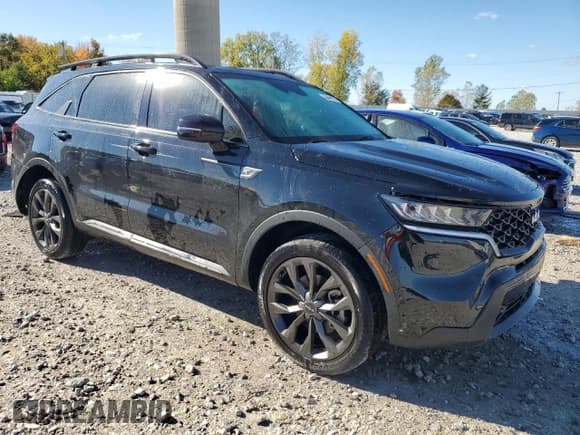 ✅ 2023 Kia Sorento X-Line EX • VIN: 5XYRHDLF7PG226841 • Lot: 86430635. Listed on Copart with 24,725 mi. Free auction sales archive from the USA and detailed vehicle history report at DreamBid. Image 4.