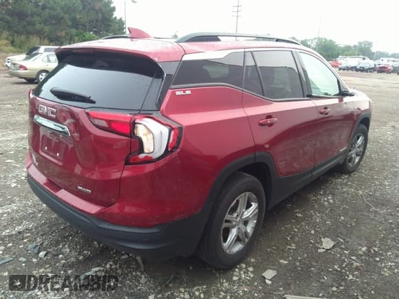 ✅ 2019 GMC Terrain SLE • VIN: 3GKALTEV3KL130124 • Lot: 37104224. Listed on IAAI with 50,112 mi. Free auction sales archive from the USA and detailed vehicle history report at DreamBid. Image 4.