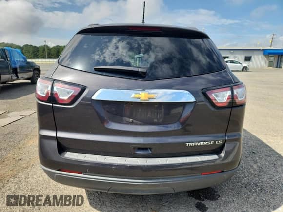2013 Chevrolet Traverse LS with VIN 1GNKRFKD7DJ174978, listed as a Copart auction lot 81147765 with 207,693 mi miles and Salvage title. Bid and sale history available at DreamBid. Image 6.
