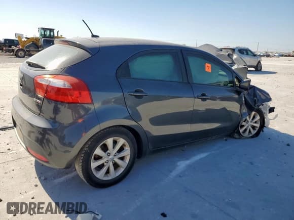 ✅ 2013 Kia Rio EX • VIN: KNADN5A32D6096559 • Lot: 91432935. Listed on Copart with Not provided. Free auction sales archive from the USA and detailed vehicle history report at DreamBid. Image 3.