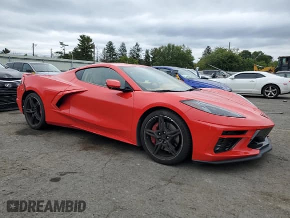 ✅ 2021 Chevrolet Corvette 3LT • VIN: 1G1YC2D46M5104285 • Lot: 80846915. Listed on Copart with 35,793 mi. Free auction sales archive from the USA and detailed vehicle history report at DreamBid. Image 4.