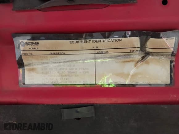 ✅ 1998 Dodge 1500 • VIN: 1B7HC16Z3WS545015 • Lot: 43515259. Listed on IAAI with 72,756 mi. Free auction sales archive from the USA and detailed vehicle history report at DreamBid. Image 12.