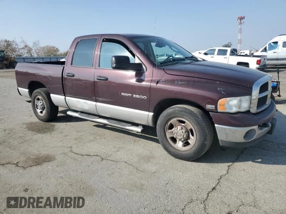 ✅ 2004 Dodge 2500 SLT • VIN: 3D7KA28DX4G175999 • Лот: 90611285. Опубликован ранее на Copart с пробегом 188 070 миль. Бесплатный доступ к архиву аукционных продаж из США и подробный отчёт об истории автомобиля на DreamBid. Изображение 4.