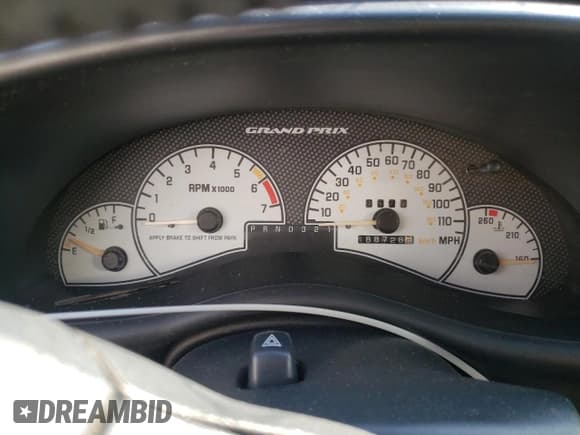 ✅ 2003 Pontiac Grand Prix GTP • VIN: 1G2WR52183F154769 • Лот: 71057375. Опубликован ранее на Copart с пробегом 188 728 миль. Бесплатный доступ к архиву аукционных продаж из США и подробный отчёт об истории автомобиля на DreamBid. Изображение 9.