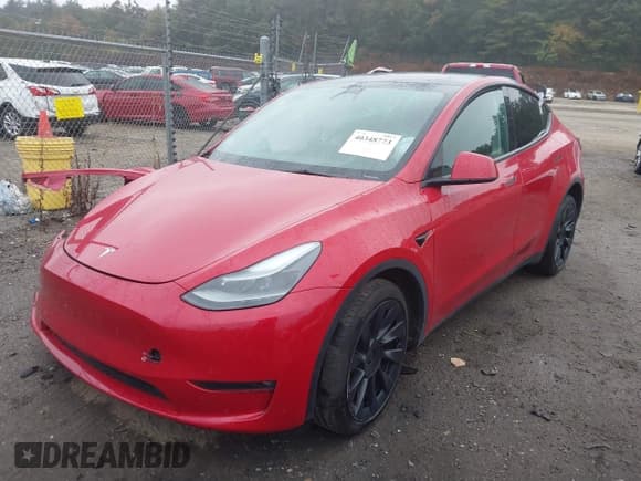 ✅ 2023 Tesla Model Y Long Range • VIN: 7SAYGAEE5PF685474 • Лот: 40348773. Опубликован ранее на IAAI с пробегом 26 605 миль. Бесплатный доступ к архиву аукционных продаж из США и подробный отчёт об истории автомобиля на DreamBid. Изображение 2.