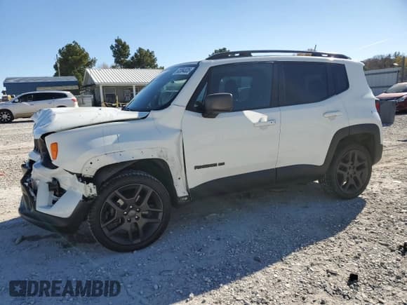 ✅ 2021 Jeep Renegade Latitude • VIN: ZACNJDBB6MPN28471 • Lot: 92084835. Wystawiony na Copart z przebiegiem 43 778 mil. Bezpłatny archiwum sprzedaży aukcyjnych z USA i szczegółowy raport historii pojazdu na DreamBid. Zdjęcie 1.