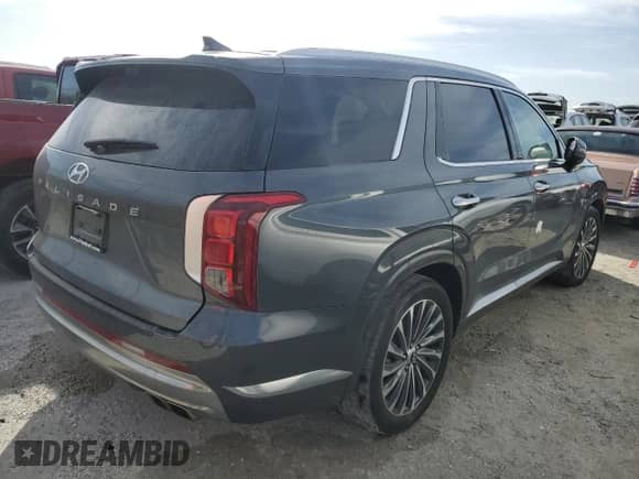 ✅ 2023 Hyundai Palisade Calligraphy • VIN: KM8R74GE5PU520494 • Лот: 74880124. Размещён на Copart с пробегом 25 581 миль миль. Получите бесплатный доступ к архиву аукционных продаж из США и посмотрите подробный отчёт об истории автомобиля на DreamBid. Изображение 3.