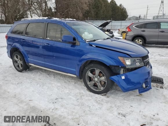 ✅ 2015 Dodge Journey Crossroad • VIN: 3C4PDDGG0FT655316 • Lot: 88563295. Listed on Copart with 116,124 mi. Free auction sales archive from the USA and detailed vehicle history report at DreamBid. Image 4.