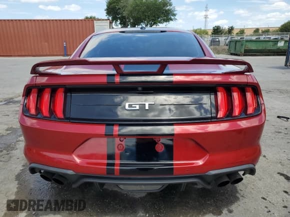 ✅ 2020 Ford Mustang GT • VIN: 1FA6P8CF5L5106803 • Lot: 55504595. Listed on Copart with 44,830 mi. Free auction sales archive from the USA and detailed vehicle history report at DreamBid. Image 6.