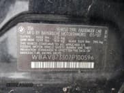 ✅ 2007 BMW 3 Series 335i • VIN: WBAVB73507P100596 • Lot: 81999935. Listed on Copart with 140,169 mi. Free auction sales archive from the USA and detailed vehicle history report at DreamBid. Image 12.