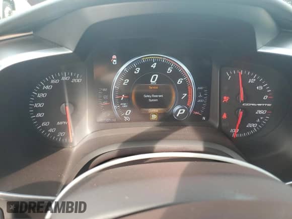 2019 Chevrolet Corvette 3LT z VIN 1G1YF2D73K5116361, wystawiony jako Copart lot #87015485 z przebiegiem 40 565 mil mil oraz Szkoda całkowita • Salvage title. Historia ofert i sprzedaży dostępna na DreamBid. Obrazek 9.