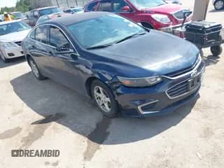 2018 Chevrolet Malibu LS with VIN 1G1ZB5ST6JF104795, listed as a IAAI auction lot 43391032 with 123,674 mi miles and . Bid and sale history available at DreamBid. Image 1.