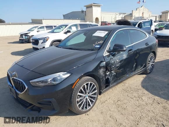 ✅ 2022 BMW 2 Series 228i • VIN: WBA53AK00N7L01590 • Lot: 41851556. Listed on IAAI with 35,780 mi. Free auction sales archive from the USA and detailed vehicle history report at DreamBid. Image 2.