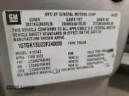 ✅ 2002 GMC Sierra 1500HD SLE • VIN: 1GTGK13U22F240809 • Lot: 78621474. Wystawiony na Copart z przebiegiem 201 346 mil. Bezpłatny archiwum sprzedaży aukcyjnych z USA i szczegółowy raport historii pojazdu na DreamBid. Zdjęcie 12.
