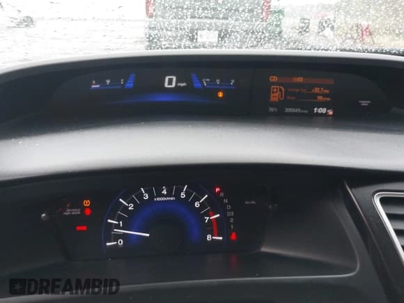 ✅ 2013 Honda Civic LX • VIN: 2HGFB2F59DH597364 • Lot: 43303119. Listed on IAAI with 205,849 mi. Free auction sales archive from the USA and detailed vehicle history report at DreamBid. Image 7.