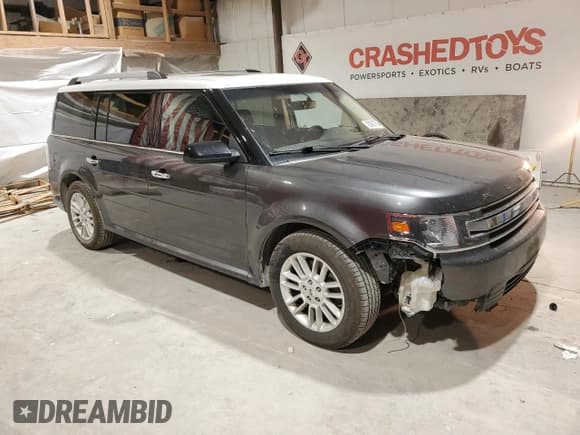 ✅ 2015 Ford Flex SEL • VIN: 2FMGK5C83FBA11617 • Лот: 92393735. Опубликован ранее на Copart с пробегом 237 314 миль. Бесплатный доступ к архиву аукционных продаж из США и подробный отчёт об истории автомобиля на DreamBid. Изображение 4.