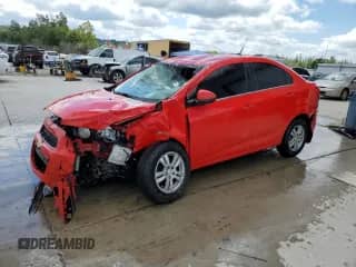 2014 Chevrolet Sonic LT с VIN 1G1JC5SH5E4196988, выставлен на аукционе Copart как лот 69935555 с пробегом Не указан миль и Списание • Salvage title. История ставок и продаж доступна на DreamBid. Изображение 1.